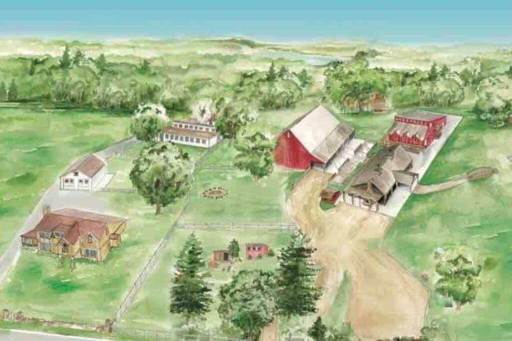 Corn Crib Cottage Barn And Villa At Hope Glen Farm Cottage Grove Exterior photo